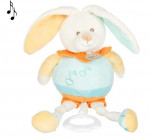 Doudou boîte à musique lapin BABYNAT