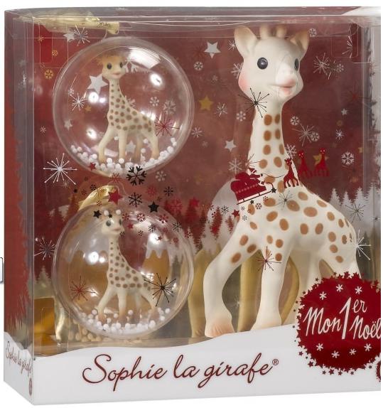 Coffret mon premier noel Sophie la girafe - Les bébés du bonheur